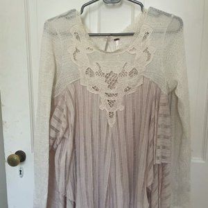 Free People Flowy Blouse